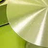 Mesa de Acero Inoxidable Estilo Industrial para Tienda de Té de Leche, Sofás de Cabina, Mesas de Café Simples para Cafetería, Mesas Redondas, Bancos Largos Verdes