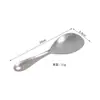 Cuchara de Arroz Portátil de Titanio Puro para Acampar al Aire Libre, Utensilio Antiadherente para Cocinar Arroz, Cuchara de Arroz de Alto Valor Estético para Uso en Casa, Venta al por Mayor