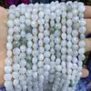 8mm Contas Redondas Facetadas de Pedra Natural Calcedônia Colorida Pedra Olho de Tigre Cristal Rosa Contas Artesanais Pulseira DIY Colar Pingente