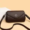 Bolsa Pequena Transversal Feminina Modelo Novo 2026, Estilo Transfronteiriço Moderno, Bolsa de Ombro Versátil para Moda Casual para Mães de Meia-Idade e Idosas
