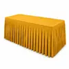 Falda Elástica para el Sol Color Sólido Mantel Banquete de Bodas Registro Cubierta de Mesa Larga Mantel Cubierta de Mesa Mantel Elástico Blanco Hueso