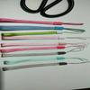 Cordón de Poliéster en Stock, Gris y Colorido, 0.8 de Ancho, Cordón para Memoria USB, Cordón para Botella de Agua, Cordón para Tarjeta de Identificación, Portatarjeta Portátil, Tarjeta de Identificación de Trabajo