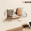 Estante de pared, instalación sin taladro, perfecto para dormitorios estudiantiles, imprescindible para recámaras, divisor de pared, cesta colgante, estante de almacenamiento