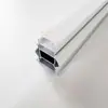 Luminária Linear de Teto Integrada com Iluminação Sem Bordas, Painel Grande em Favo de Mel, Luz Triangular Nervurada, Canaleta Linear de Alumínio para Luminária de Teto