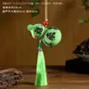 Bolsa de Incienso con Forma de Calabaza, Regalo Pequeño Cultural y Creativo del Festival del Bote del Dragón, Colgante de Bolsa de Incienso Portátil, Regalo Pequeño, Recuerdo Turístico, Accesorio para Coche