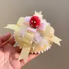 Accesorios para el Cabello Dulces y Lindos para Niños Fiesta de Cumpleaños Pastel Cereza Diadema Sombrero Salida Fiesta Foto Pasador Al por Mayor