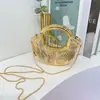 2026 Comércio Exterior Transfronteiriço Acrílico High-End Saco para Lamen e Dumpling Nova Moda Transfronteiriça Bolsa de Mão Bolsa de Corrente