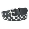 Cinto de Bala Ins Hot Girl Europeu e Americano Transfronteiriço Personalizado para Homens e Mulheres Punk Jeans Metal Studded Cintura da Moda