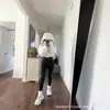 Chamarra de plumón Lulu Versión de Alta Gama Putian, Chamarra acolchada de cinco cuadros, Chamarra corta tipo nube de cuatro cuadros, Chamarra acolchada de tres cuadros, Ropa de abrigo para mujer