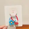 Horquilla Roja Infantil para Festival de Primavera, Pin de Tela Roja con Puntos Blancos Lindo para Niña con Lazo, Horquilla con Ambiente de Año Nuevo