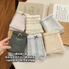 Roupa Íntima Meninas Algodão Puro Feminina 2025 Nova Grau 7A Antibacteriana Algodão Feminino Cavalo Estendido Shorts Femininos Calcinhas