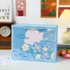 Bolsa de Presente com Flores Pintura a Óleo Retrô de Aparência Sofisticada Embalagem para Presente de Aniversário com Joias Lanches Cartão Branco Espessado Bolsa de Mão