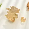 Set de Pulsera y Anillo de Rama de Árbol de Moda Personalizado de Venta Caliente Transfronteriza Europea y Americana para Mujer Pulsera Creativa Abierta de Línea Irregular