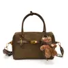 Bolso de Felpa Gamuzada para Mujer 2026 Nuevo de Moda Otoño Versátil Retro Gorpcore para Viaje al Trabajo Bolso de Hombro Cruzado de Mano