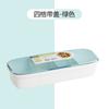 Tarro de condimentos de camelia caja de condimentos de plástico europea creativa suministros de cocina tarro de sal abatible caja de condimentos tres compartimentos con pequeño