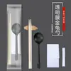 Palitos Descartáveis Conjunto de Quatro Peças Colher Palito Guardanapo Conjunto de Três Peças Utensílios de Mesa Domésticos