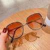 Nuevas gafas de sol verde azulado para mujer, estilo coreano, estilo retro moderno, gafas de TikTok con montura pequeña para celebridades de Internet, gafas de sol para chicas con cara pequeña