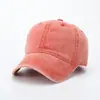 Gorra de Béisbol Lavada Estilo Europeo y Americano, Gorra de Mezclilla, Gorra Vintage Suave con Protección Solar Desgastada, Transpirable y Protectora del Sol