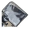 Funda para manillar de motocicleta eléctrica, impermeable, para invierno, para parabrisas, cálida, con batería, guantes para coche, forrados en polar, protector de manos grueso, funda de algodón para manillar.