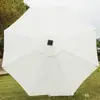Tela de repuesto para funda de sombrilla de patio exterior, tela para protección solar y a prueba de lluvia de sombrilla de balcón, tela de repuesto para sombrilla romana de poste central de jardín