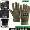 Guantes tácticos transfronterizos para hombre, guantes deportivos de dedo completo para exteriores resistentes a cortes y al desgaste, guantes tácticos de combate para motociclismo
