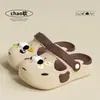 Tamancos Infantis de Cachorro Sem Falar para Meninas, Novo Modelo de Verão, Sapatos Antiderrapantes para Banheiro, Sola Grossa, Duráveis, Sandálias Respiráveis para Meninos
