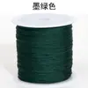 No. 71 Hilo de Jade Extremadamente Fino Pulsera con Agujero Pequeño Colgante Pulsera de Cuerda Roja Anillo Cuerda Tejida a Mano Cuerda con Cuentas Material para Manualidades