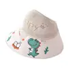 Protetor Solar de Primavera e Verão Chapéu Infantil Proteção UV ao Ar Livre para Meninos e Meninas Chapéu de Sol Chapéu de Bebê Top Vazio Estilo Coreano