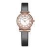 Relógio de Pulso Quartz Goldie Retro Elegante Luxo Leve Fritillaria Face Design Assimétrico Criativo Pulseira de Placa Romana À Prova D'água