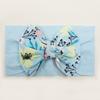 Diadema de Algodón con Estampado de Espiga Nuevo Europeo y Americano, Banda para el Cabello de Niños, Verano Fina de Color Sólido, Accesorios para el Cabello de Bebé, Pañuelo para la Cabeza de Niñas