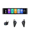 Grabadora de Conducción 4K de Alta Definición con Alerta de Punto Ciego 360 Grados Bsd Adas Espejo Retrovisor de Pantalla Completa 12 Pulgadas Streaming