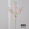 Orquídeas Phalaenopsis Artificiais para Decoração de Casa, Flores Artificiais para Arranjos de Corredor de Casamento, Flores Artificiais Phalaenopsis para Arranjos Florais de Casamento