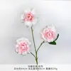 Rosa Meio Açúcar Simulação Flor Falsa Flor Artificial Produto Acabado Uso em Casamentos Flores Arranjo de Chão Flores Sentido de Alto Padrão Arranjo de Flores para Sala de Estar Buquê Ornamento