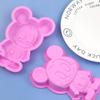 Spot atacado formato de rato molde de bolo de silicone bandeja de cozimento de silicone Ferramentas domésticas DIY para assar resistente a altas temperaturas