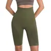 Pantalones de Yoga Sin Costuras de Cintura Alta Estilo Europeo y Americano, Shorts de Levantamiento de Glúteos Trasero de Durazno, Ajustados, Antideslizantes, Adelgazantes, Pantalones Deportivos Sin Costuras