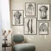 Análise de Explosões Transfronteiriças de Várias Partes de Órgãos e Ossos Humanos Pintura em Tela de Poster Pintura de Decoração Moderna para Casa Núcleo