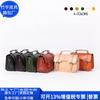 Bolsa Transversal Transfronteiriça Couro Japonês e Coreano Mensageiro Cambridge Couro Bovino Curtido Vegetal Bolsa de Axila Fábrica Personalizada