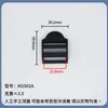 Suministro directo de fábrica hebilla plana de plástico de cuatro dientes hebilla curva hebilla trapezoidal hebilla ajustable para mochila hebilla para mochila
