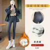 Pantalones de tiburón color café para mujer, adecuados para primavera y otoño, pantalones de yoga y fitness gruesos de cintura alta que levantan los glúteos, nuevo estilo 2026, leggings ajustados