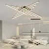 Lámpara de Sala de Estar, Lámpara de Techo, Estilo Nórdico, Lámpara de Tira Minimalista Moderna, Dormitorio, Comedor, Paquete de Iluminación para Toda la Casa