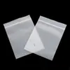 Bolsa de Hueso Esmerilado CPE Bolsa Autocierre Bolsa de Cierre de Cartílago CPE Bolsa con Cierre para Ropa Interior Ecológica Biodegradable