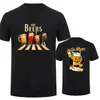 Camiseta Masculina Estampa de Cerveja Aliexpress Transfronteiriça Top Respirável Moda Streetwear Camiseta Casual Masculina de Verão
