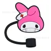 Tapa para pajita Sanrio, funda de silicona de grado alimenticio para pajita, tapa antipolvo para pajita de 10 mm, tapón para pajita de 8 mm