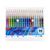 Pluma de gel con brillantina para niños y estudiantes, pluma fluorescente, pluma de acuarela brillante, marcador resaltador, pluma para dibujar y diario