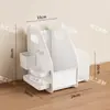 Procesamiento Personalizado Tablero Perforado de Escritorio Caja de Sujetalibros Retráctil, Organizador de Documentos para Papel A4 para Escritorio de Oficina