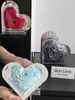 Presente de Dia dos Namorados Espelho Formato de Coração Rosa Preservada que Faz o Coração Bater mais Forte Caixa de Presente para Namorada Melhor Amiga Aniversário