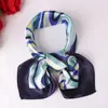 Lenço de Seda Profissional para Uso Bancário, Comissária de Bordo, Hotel, Etiqueta Móvel, Uniforme de Trabalho, Lenço Quadrado Pequeno, Lenço Colorido Feminino para Primavera e Verão