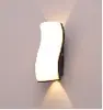 2024 creativa nueva lámpara de pared LED emisora de luz nórdica habitación dormitorio pared de fondo lámpara de pared impermeable exterior venta al por mayor