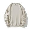 Sudadera para Hombre de Pareja Estampado Estándar Primavera y Otoño Nueva Sudadera de Cuello Redondo Tendencia de Moda Coreana Camiseta de Manga Larga de Color Sólido