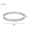 Herramientas para Hornear Anillo Redondo para Mousse con Agujeros Anillo para Tarta Francesa Molde para Tarta de Arroz con Queso Anillo para Tarta Utensilios para Hornear